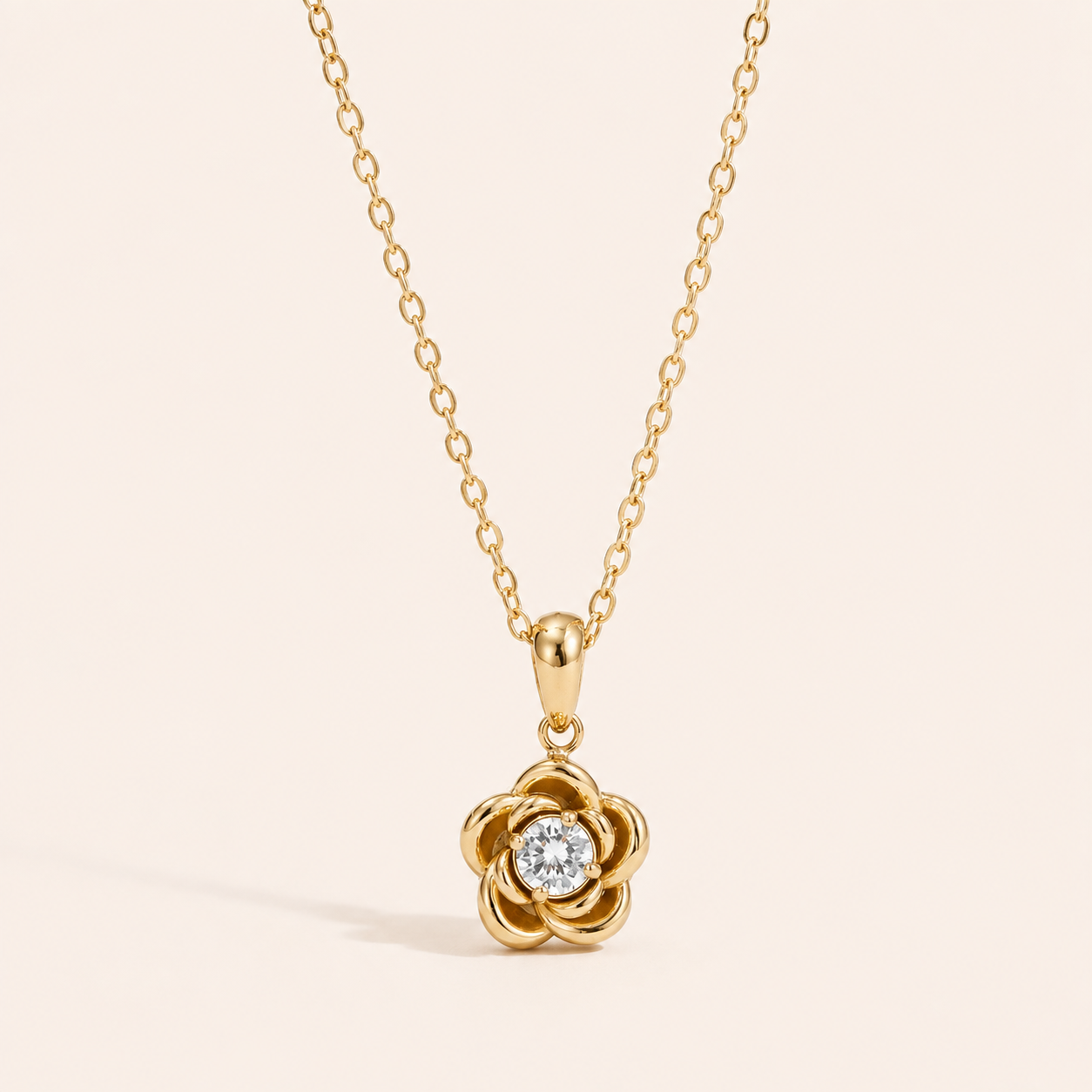 Matea Bloom Collection - Rose Necklace