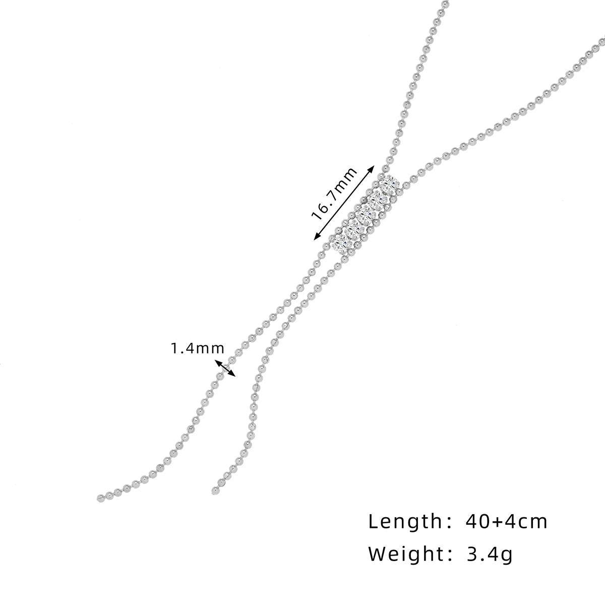 Matea North Star - Shooting Star Necklace